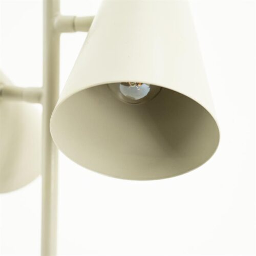 Tafellamp Cole 2 lampen - Beige - Afbeelding 9