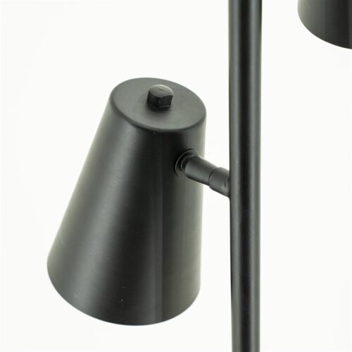 Tafellamp Cole 2 lampen - Zwart - Afbeelding 5