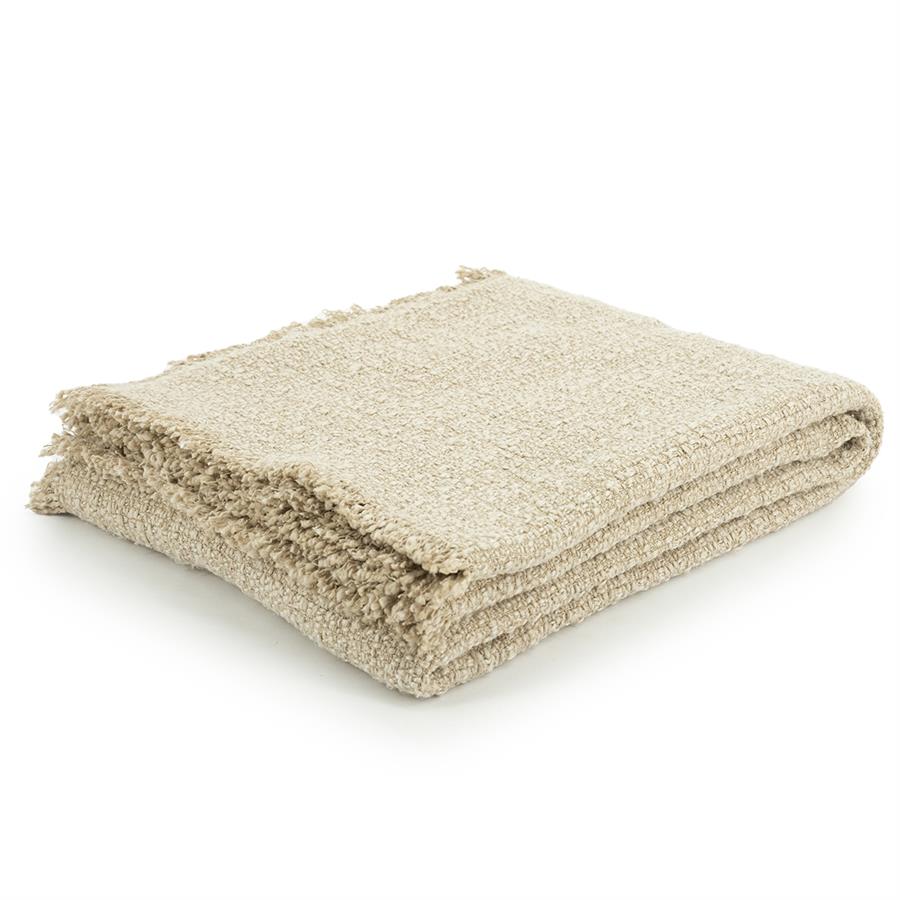 Plaid Balance Beige - 170x130cm - Afbeelding 4