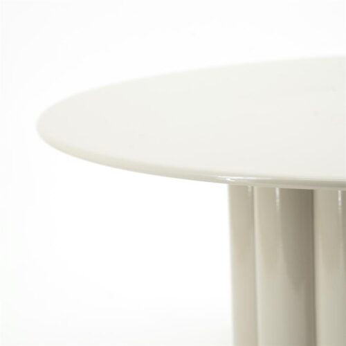 Salontafel Olympa Metaal Ø63cm - Beige - Afbeelding 5