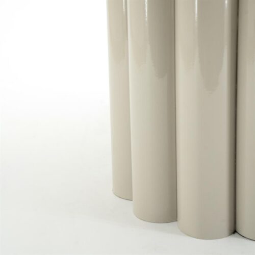 Salontafel Olympa Metaal Ø63cm - Beige - Afbeelding 6