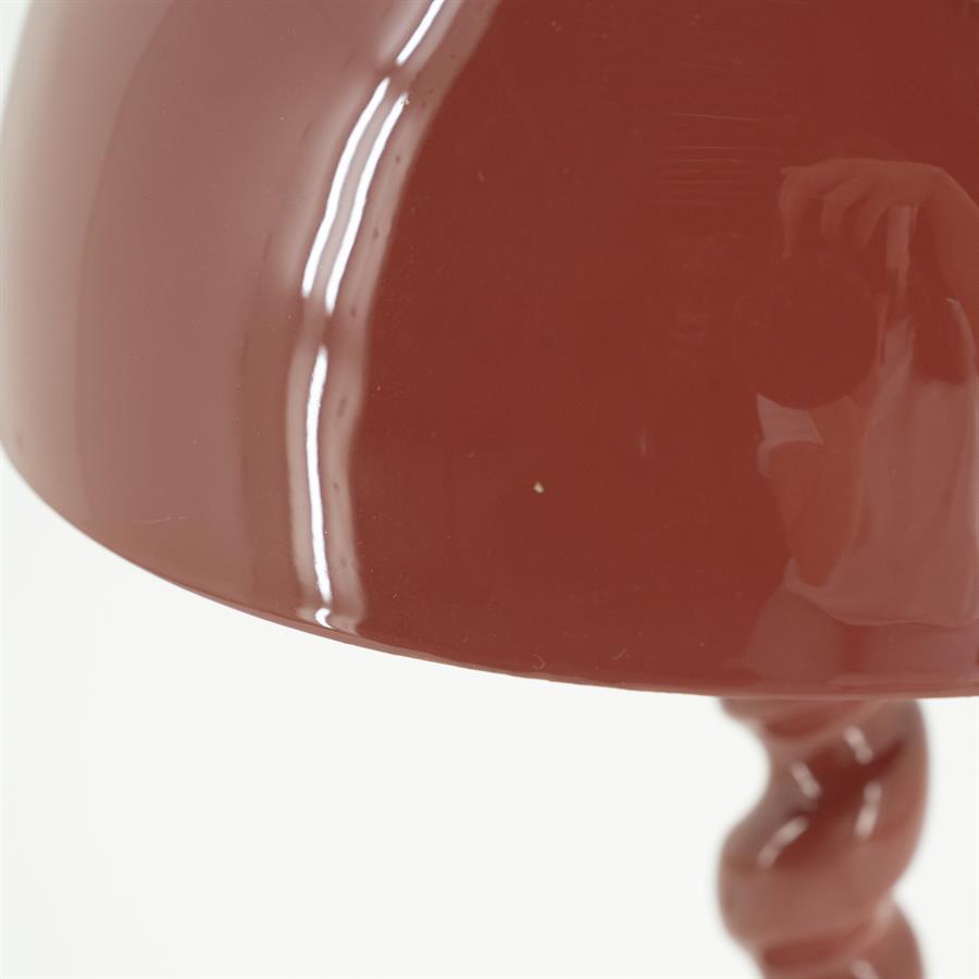 Tafellamp Luox 50cm hoog - Koraal Rood - Afbeelding 6