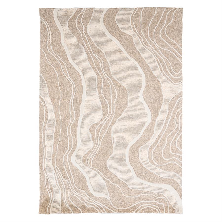 Vloerkleed Soil - Beige 190x290cm - Afbeelding 6