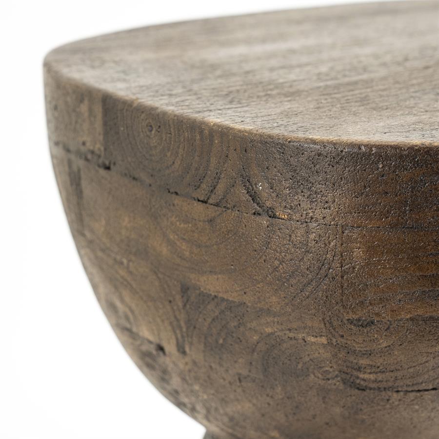 Bijzettafel Cobble Hout - Bruin - Afbeelding 6