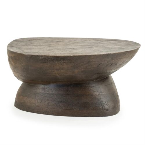 Salontafel Cobble Hout - Bruin - Afbeelding 5