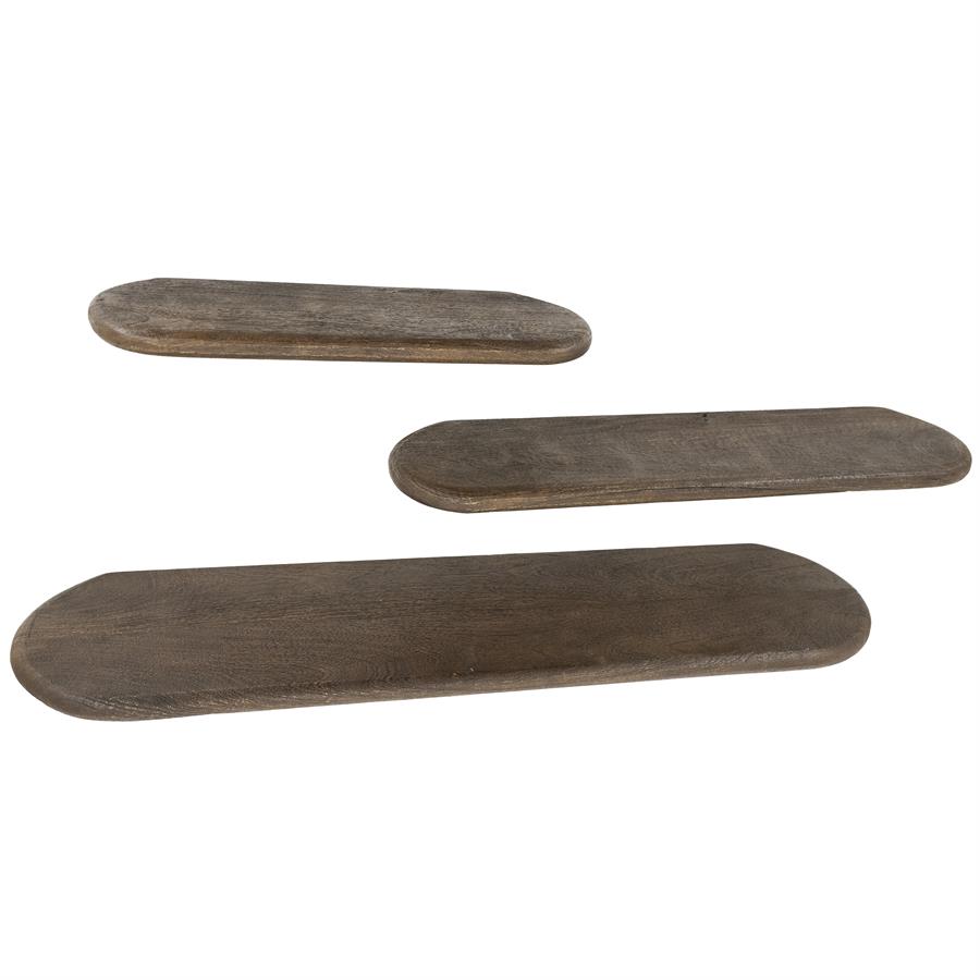 Wandplank Tre 69 cm - Bruin - Afbeelding 6