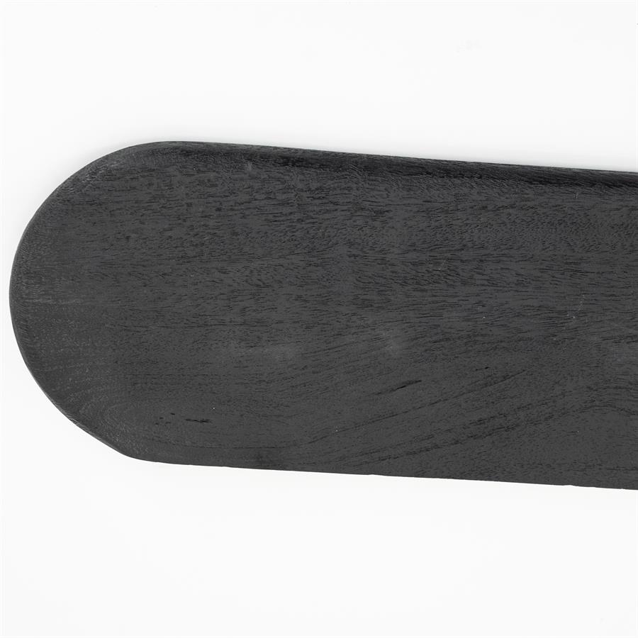 Wandplank Tre 100 cm - Zwart - Afbeelding 7