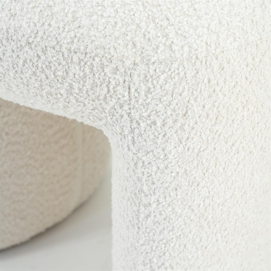 Hocker Sahi - Beige (zithoogte 41 cm) - Afbeelding 5