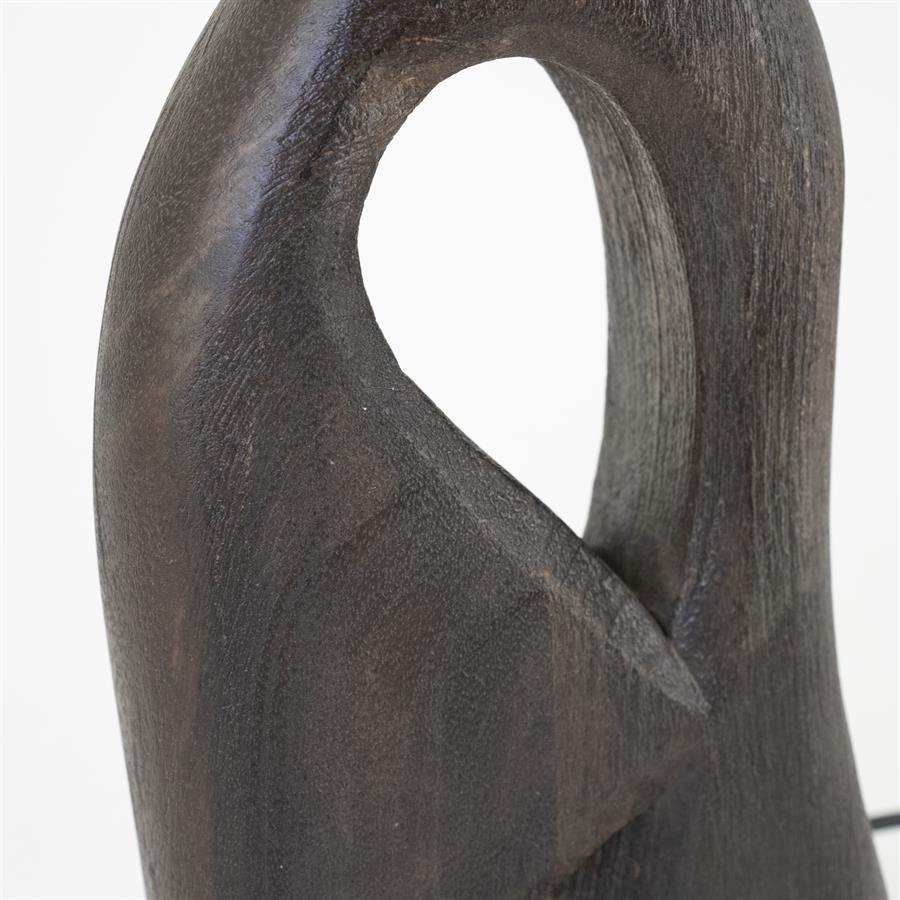 Tafellamp Shiboo Hout 64cm hoog - Bruin - Afbeelding 7