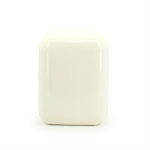 Poef/ Bijzettafel Dixon 34 x 34 cm - Beige - Afbeelding 5