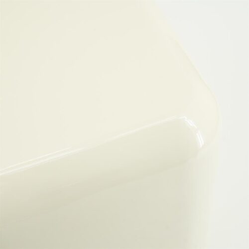 Poef/ Bijzettafel Dixon 34 x 34 cm - Beige - Afbeelding 6