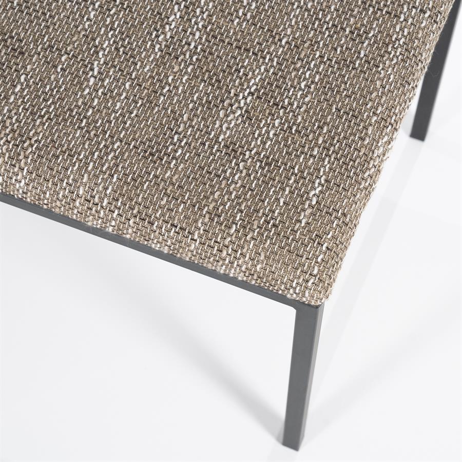 Eetkamerbank Lass 135 cm - Bruin - Afbeelding 10