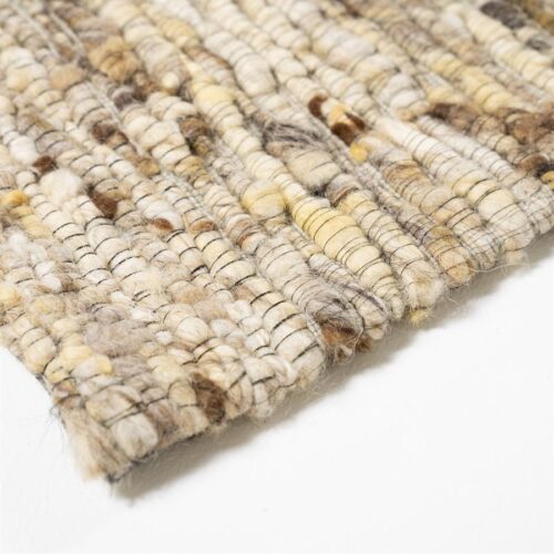 Vloerkleed Takara Wol 290 x 390 cm - Mosterdgeel - Afbeelding 7