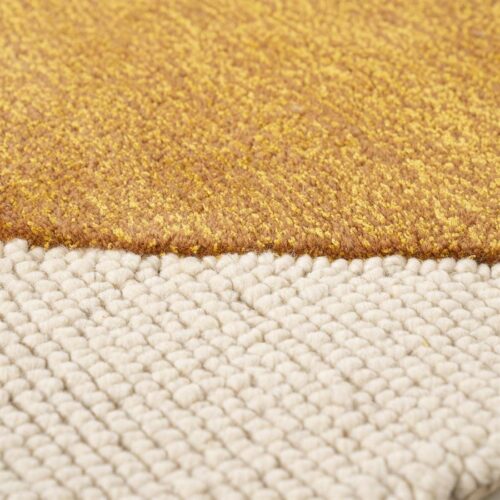 Vloerkleed Kazi 190 x 290 cm - Mosterdgeel - Afbeelding 7