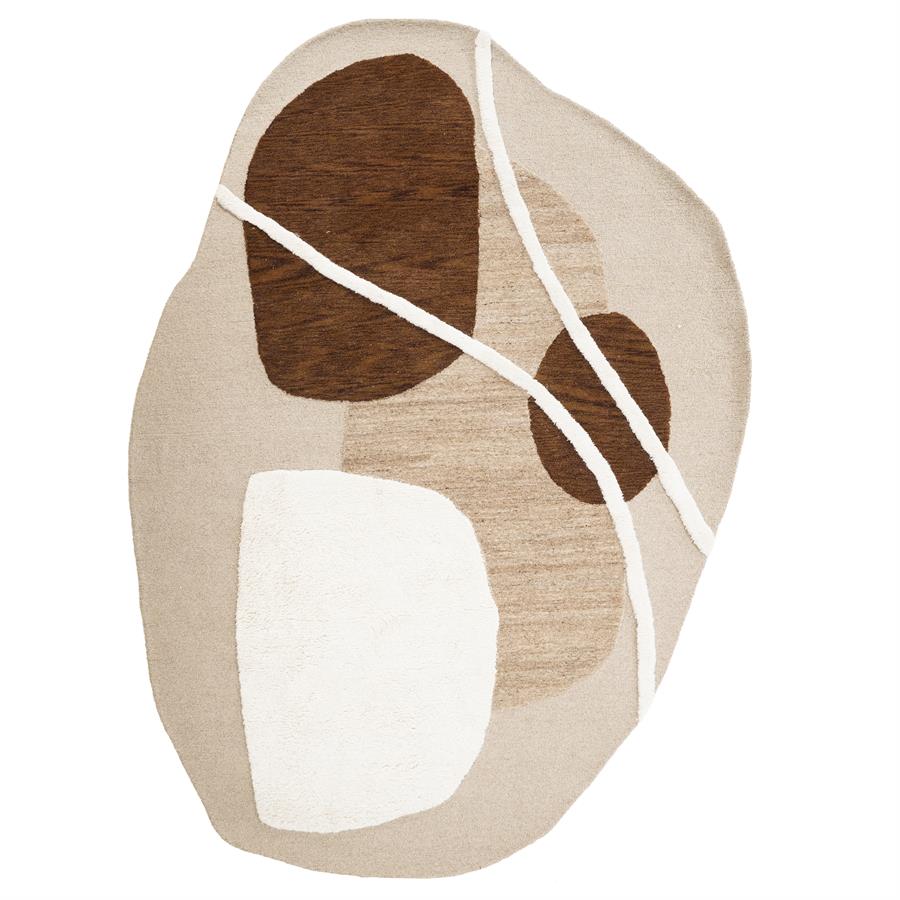 Organisch Vloerkleed Ogani Wol 240 x 340 cm - Afbeelding 6