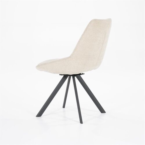Draaibare Eetkamerstoel Bliss - Taupe - Afbeelding 14