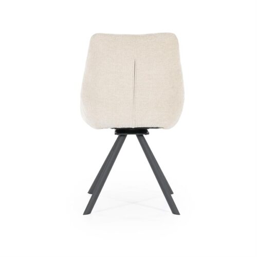Draaibare Eetkamerstoel Bliss - Taupe - Afbeelding 16