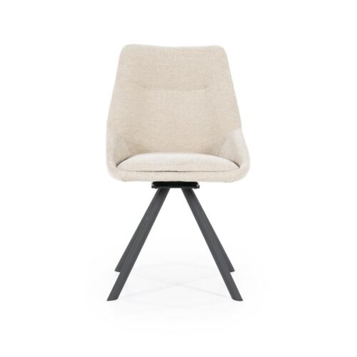 Draaibare Eetkamerstoel Bliss - Taupe - Afbeelding 17