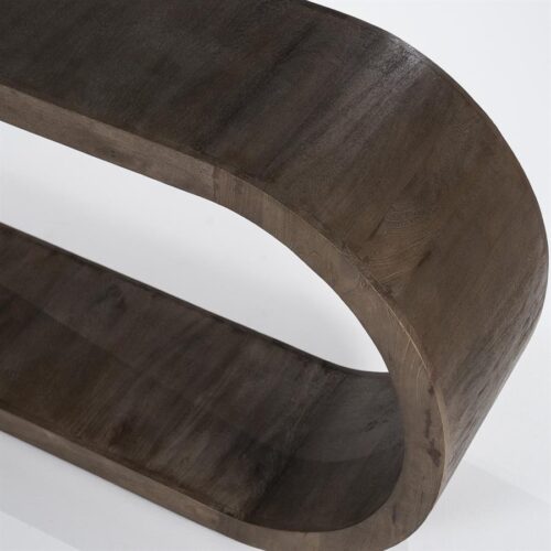 Sidetable Elora Mangohout 152cm - Bruin - Afbeelding 7