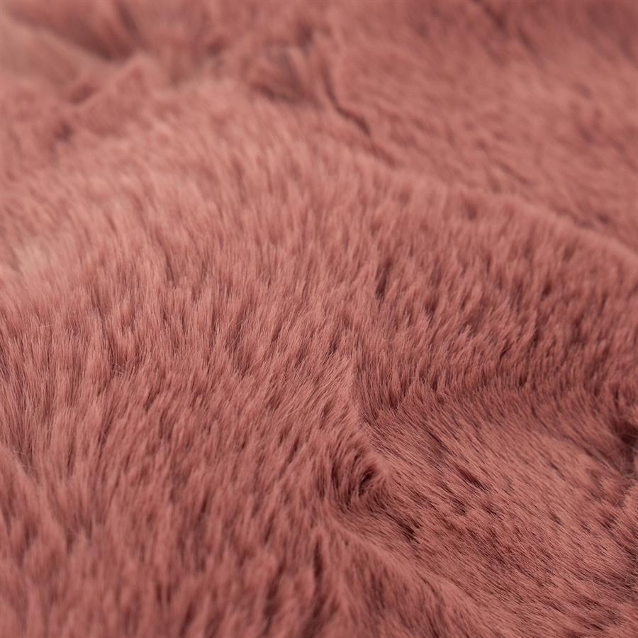 Plaid Mosa 170 x 140 cm - Burgundy - Afbeelding 7