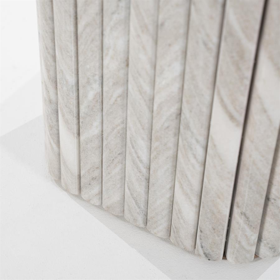 Bijzettafel Dorique Marmer - 45 x 45cm - Afbeelding 11