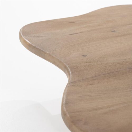 Organische Salontafel Fall Mangohout Set van 2 - Naturel - Afbeelding 9