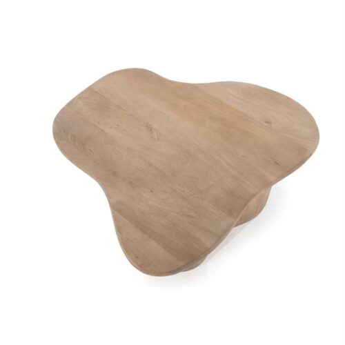 Organische Salontafel Fall Mangohout Set van 2 - Naturel - Afbeelding 11