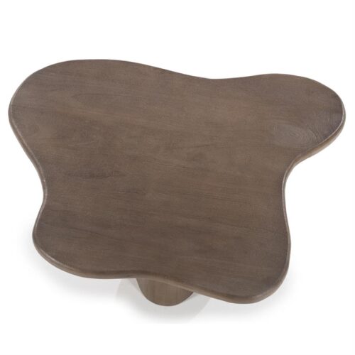 Organische Salontafel Fall Mangohout Set van 2 - Bruin - Afbeelding 11