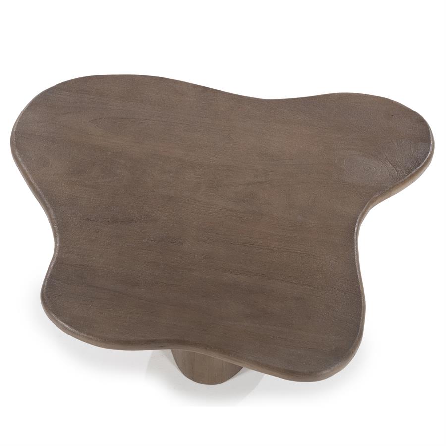 Organische Salontafel Fall Mangohout Set van 2 - Bruin - Afbeelding 11