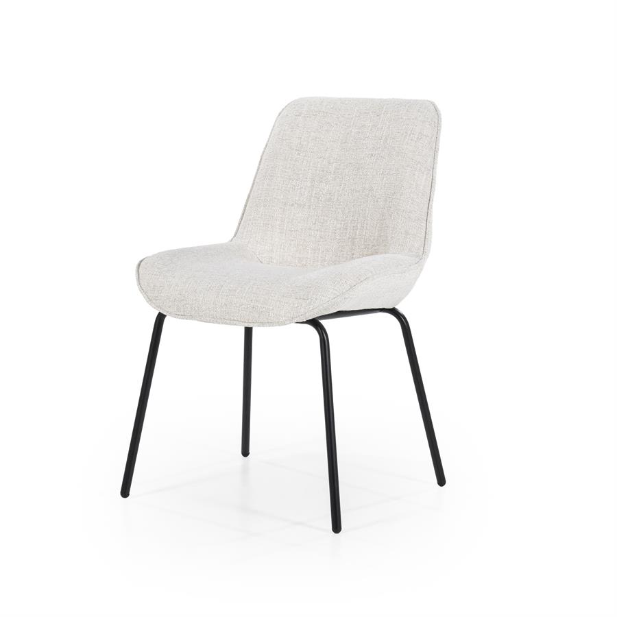 Eetkamerstoel Base - kleur Beige - Afbeelding 10