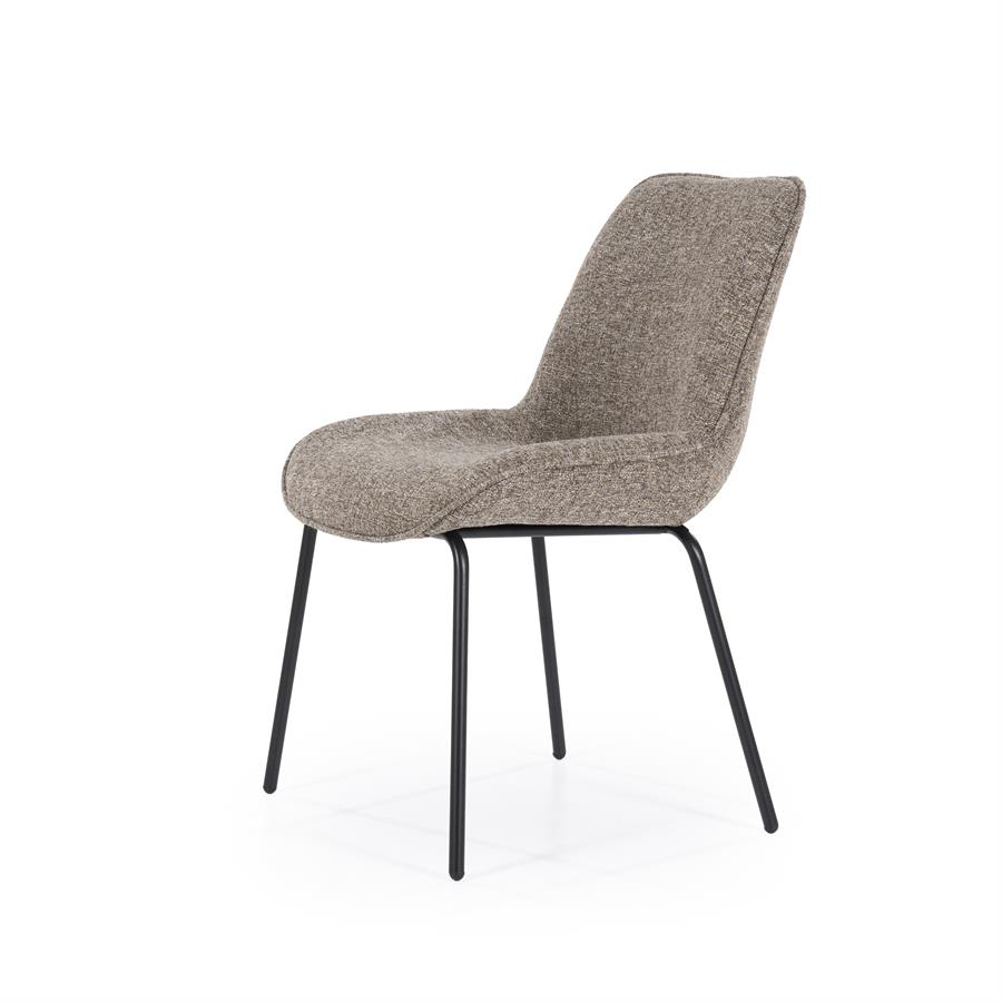 Eetkamerstoel Base - kleur Bruin - Afbeelding 11