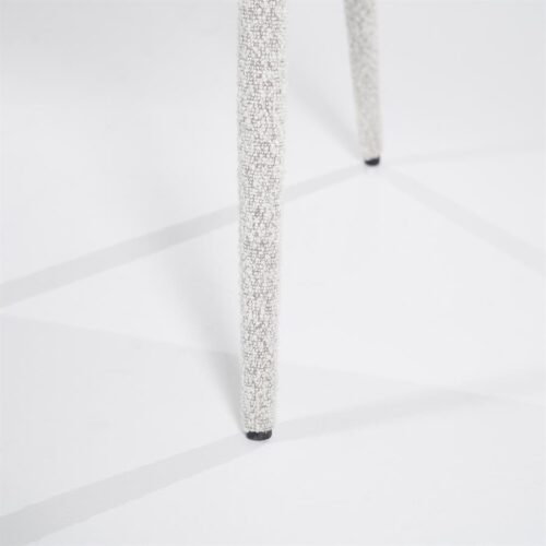 Eetkamerbank Fika Bouclé - kleur Beige - Afbeelding 16