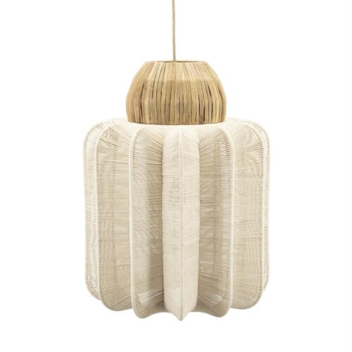 Hanglamp Reb - Zeegras en katoen - Afbeelding 8