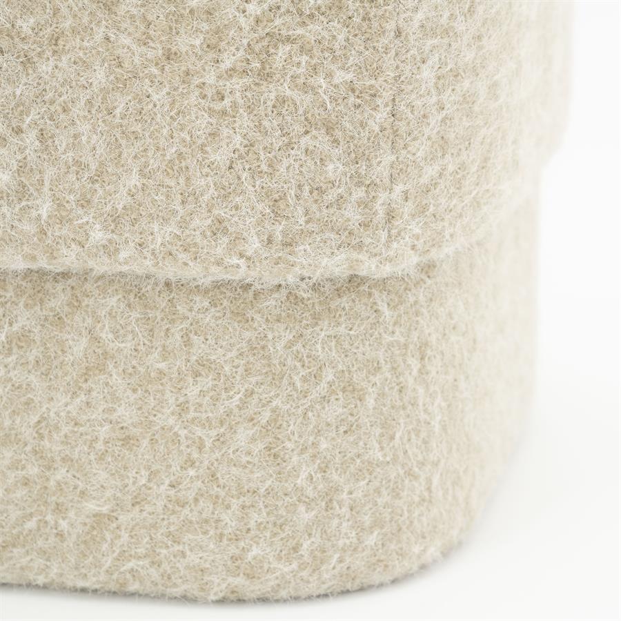 Poef Kelso - taupe - Afbeelding 9