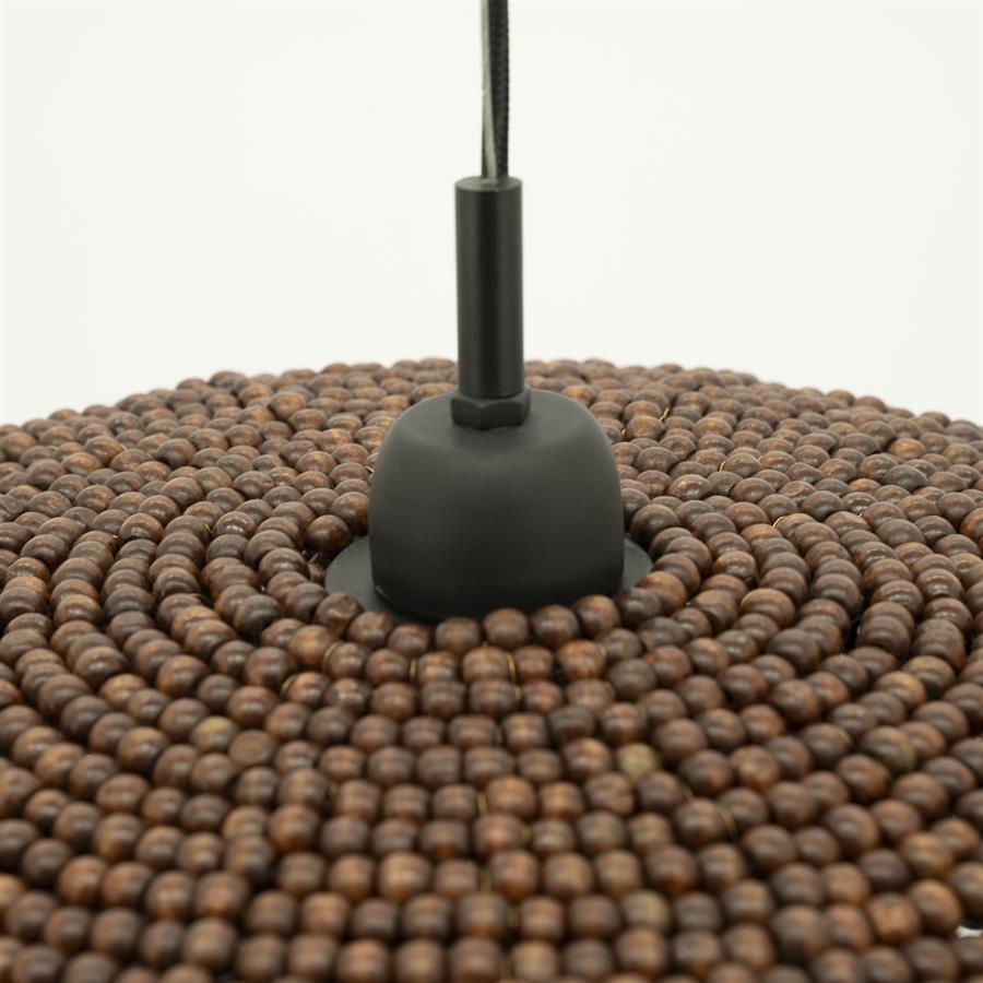 Hanglamp Shanga Houten kralen 46cm - Afbeelding 6