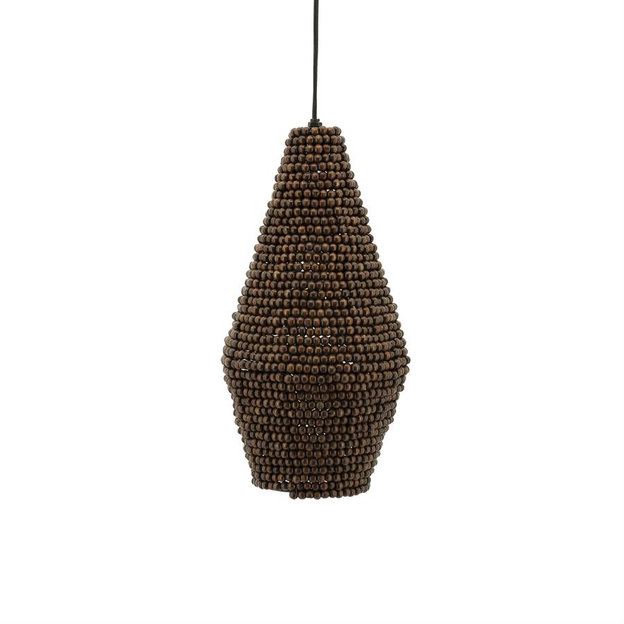 Hanglamp Shanga Houten kralen 22cm - Afbeelding 7