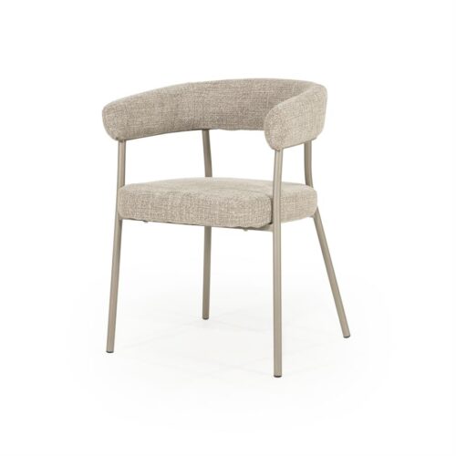 Eetkamerstoel Yovi - Taupe - Afbeelding 18