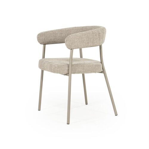 Eetkamerstoel Yovi - Taupe - Afbeelding 19