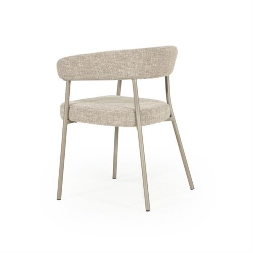 Eetkamerstoel Yovi - Taupe - Afbeelding 21