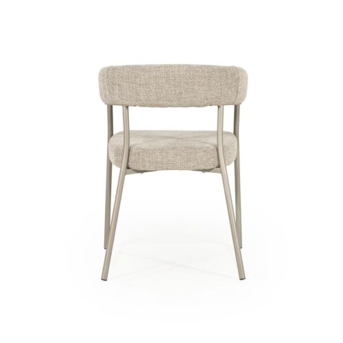 Eetkamerstoel Yovi - Taupe - Afbeelding 23