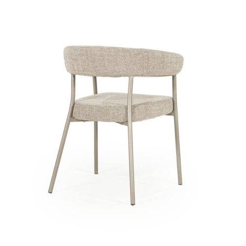 Eetkamerstoel Yovi - Taupe - Afbeelding 24