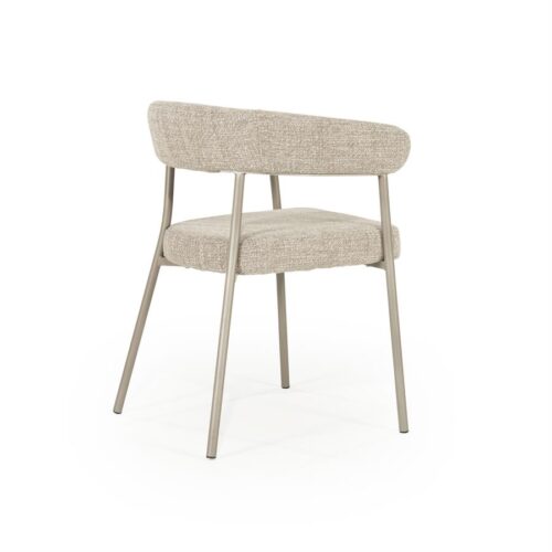 Eetkamerstoel Yovi - Taupe - Afbeelding 25