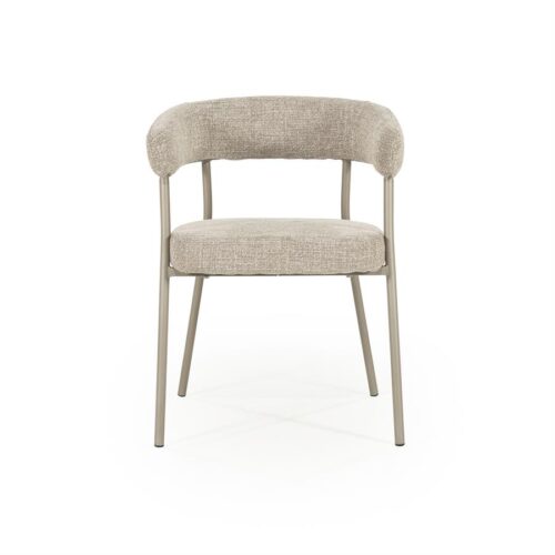 Eetkamerstoel Yovi - Taupe - Afbeelding 29