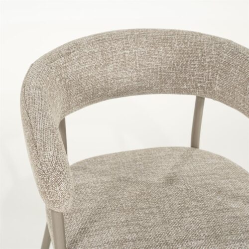 Eetkamerstoel Yovi - Taupe - Afbeelding 30