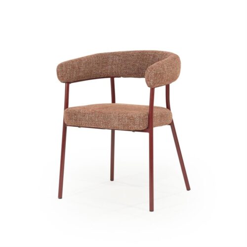 Eetkamerstoel Yovi - Burgundy - Afbeelding 17