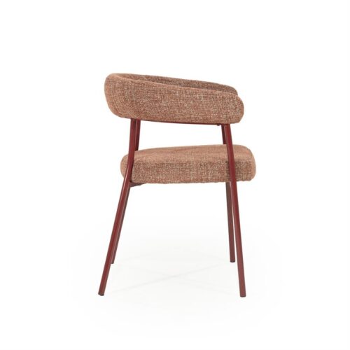 Eetkamerstoel Yovi - Burgundy - Afbeelding 25