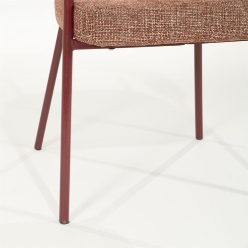 Eetkamerstoel Yovi - Burgundy - Afbeelding 31