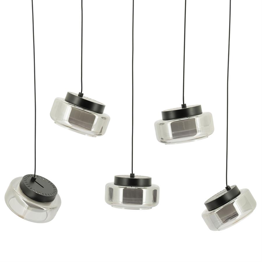 Verstelbare Hanglamp Pivot - 5 Lampen - Afbeelding 8