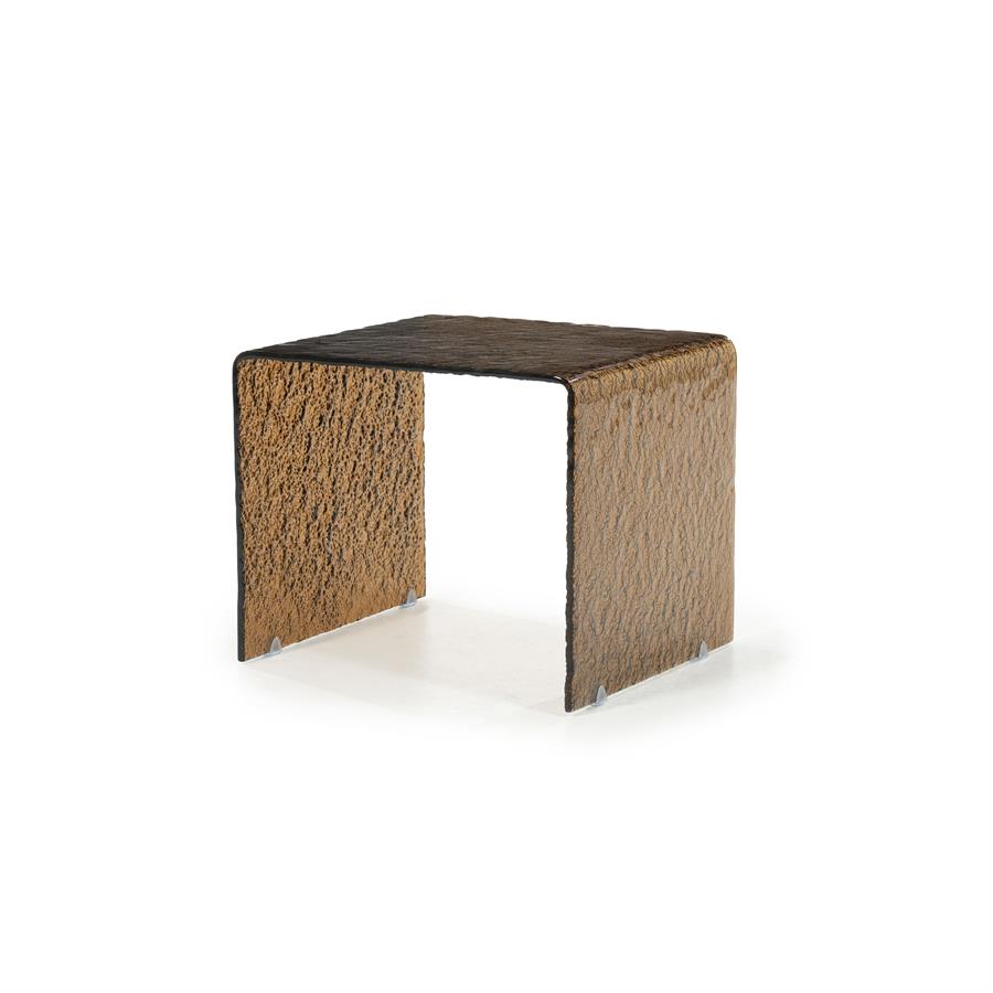 Bijzettafel Ripple Glas 50 x 45cm - Afbeelding 6