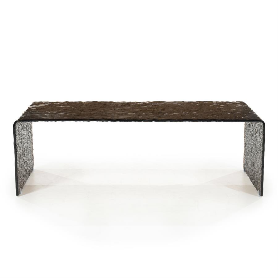 Salontafel Ripple Glas 110 x 55cm - Afbeelding 6